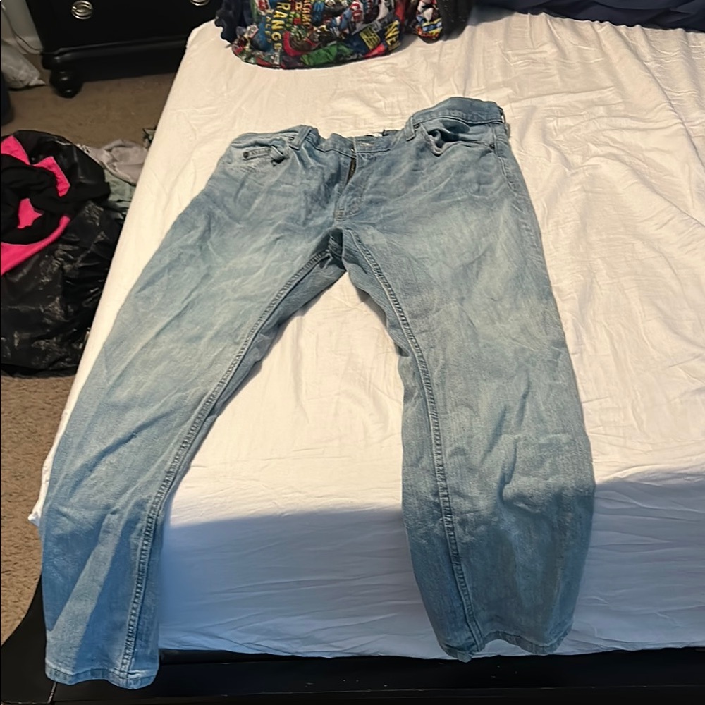 True Craft Blue Relaxed Jeans Classic Style
